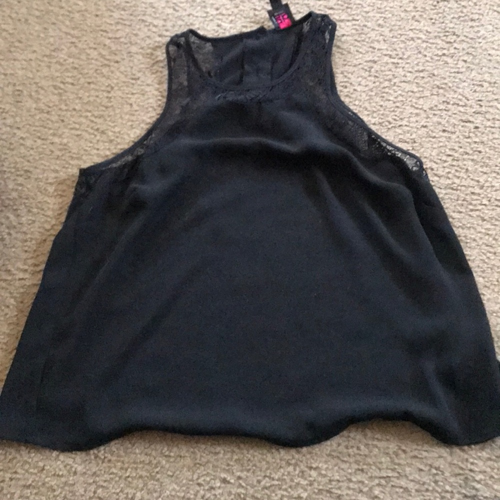 Black Crop Top XS